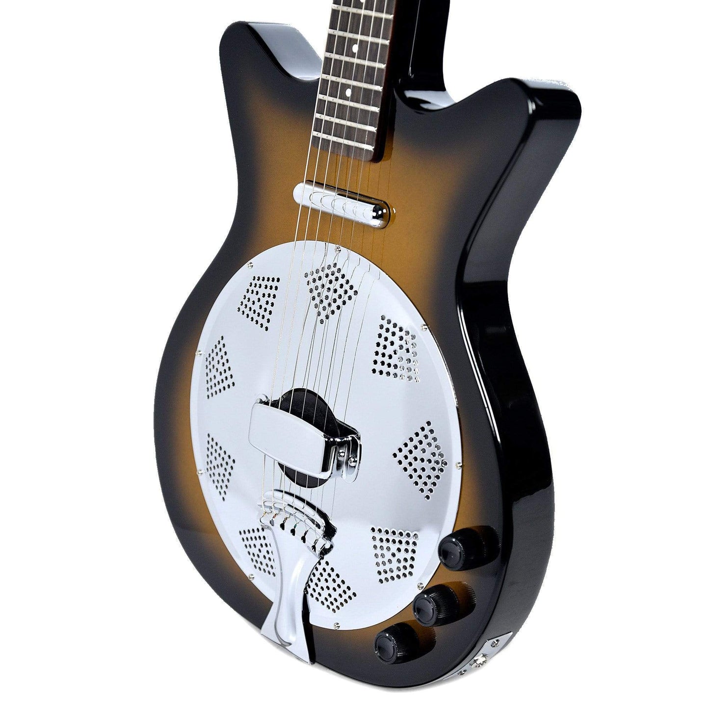 Danelectro 59 Resonator Tobacco Sunburst Acoustic Guitars / Built-in Electronics