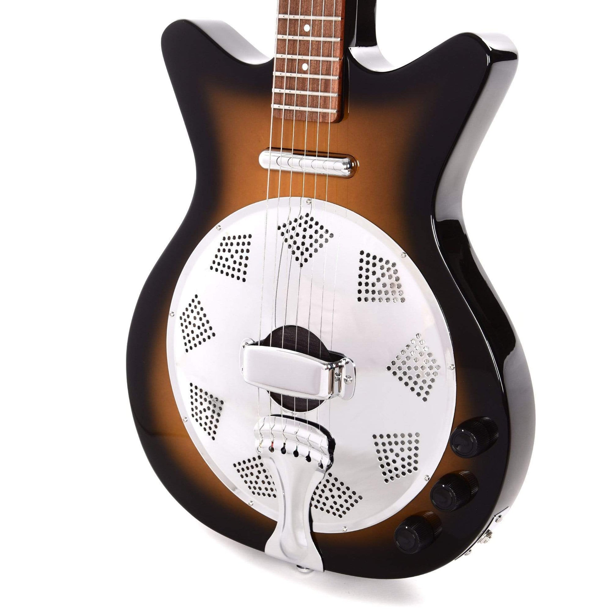 Danelectro 59 Resonator Tobacco Sunburst Acoustic Guitars / Built-in Electronics