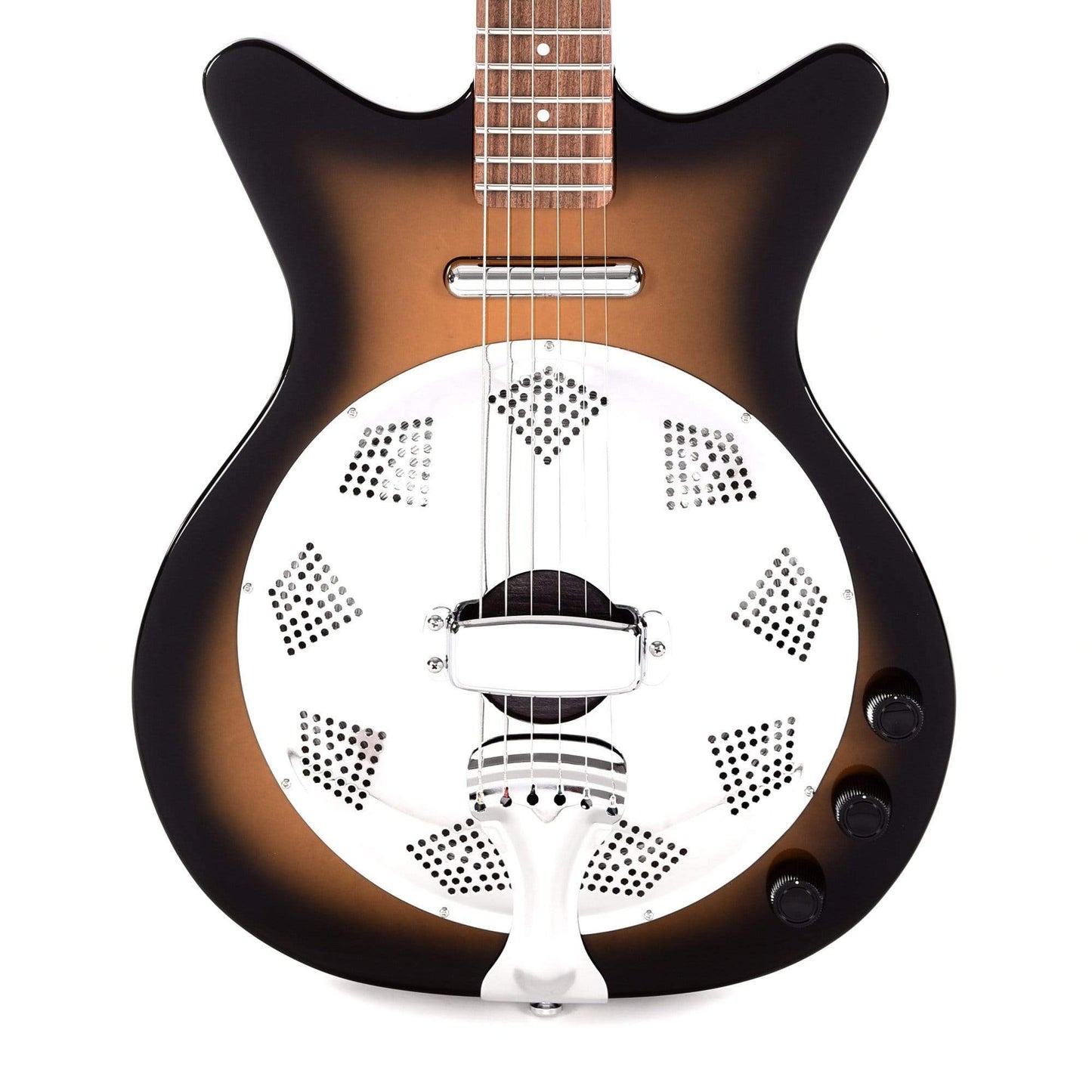 Danelectro 59 Resonator Tobacco Sunburst Acoustic Guitars / Built-in Electronics