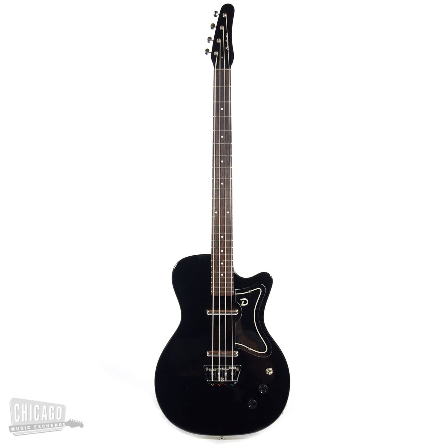 Danelectro '56 Single Cut Bass Black Bass Guitars / 4-String