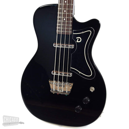 Danelectro '56 Single Cut Bass Black Bass Guitars / 4-String