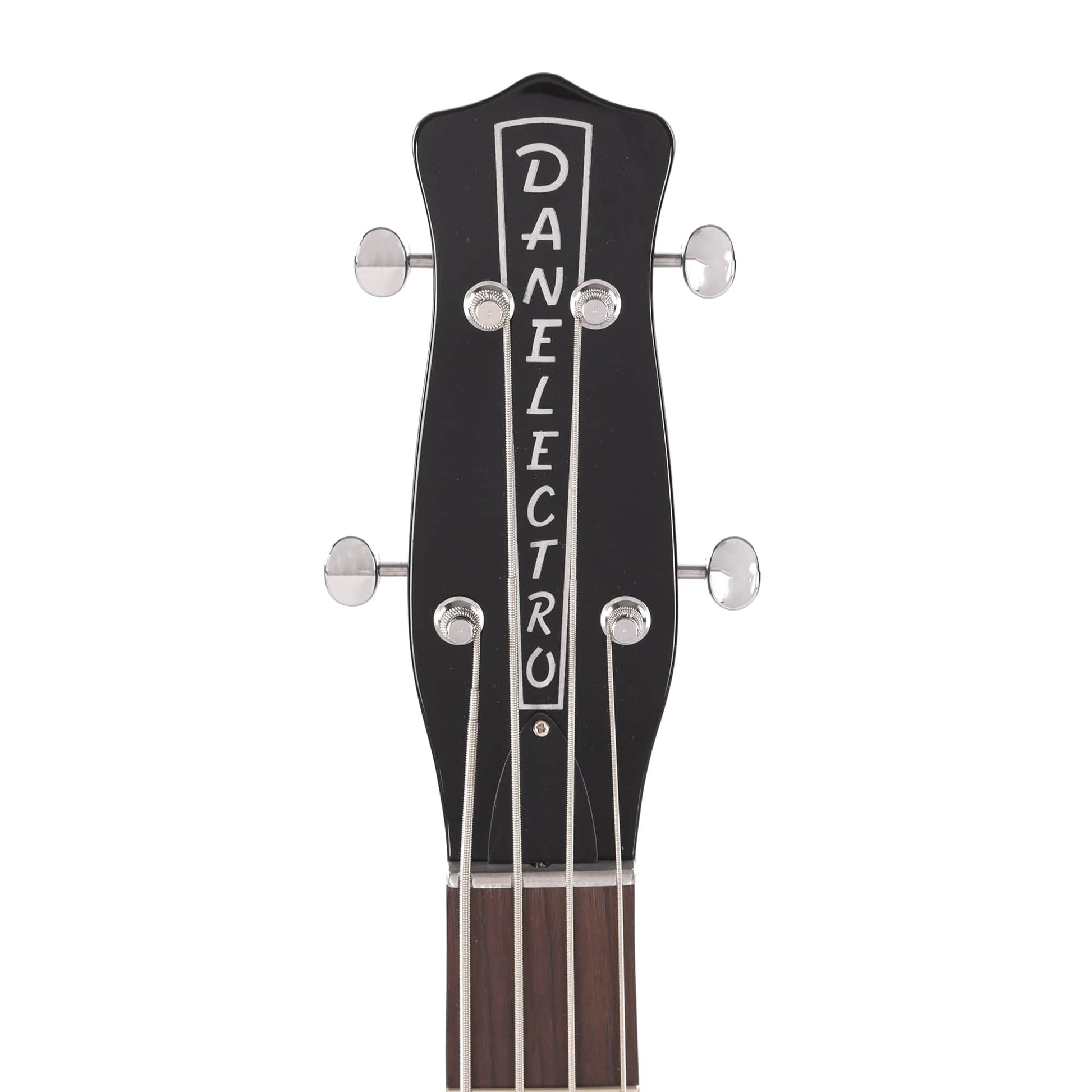 Danelectro 59 DC Long Scale Bass Black Bass Guitars / 4-String