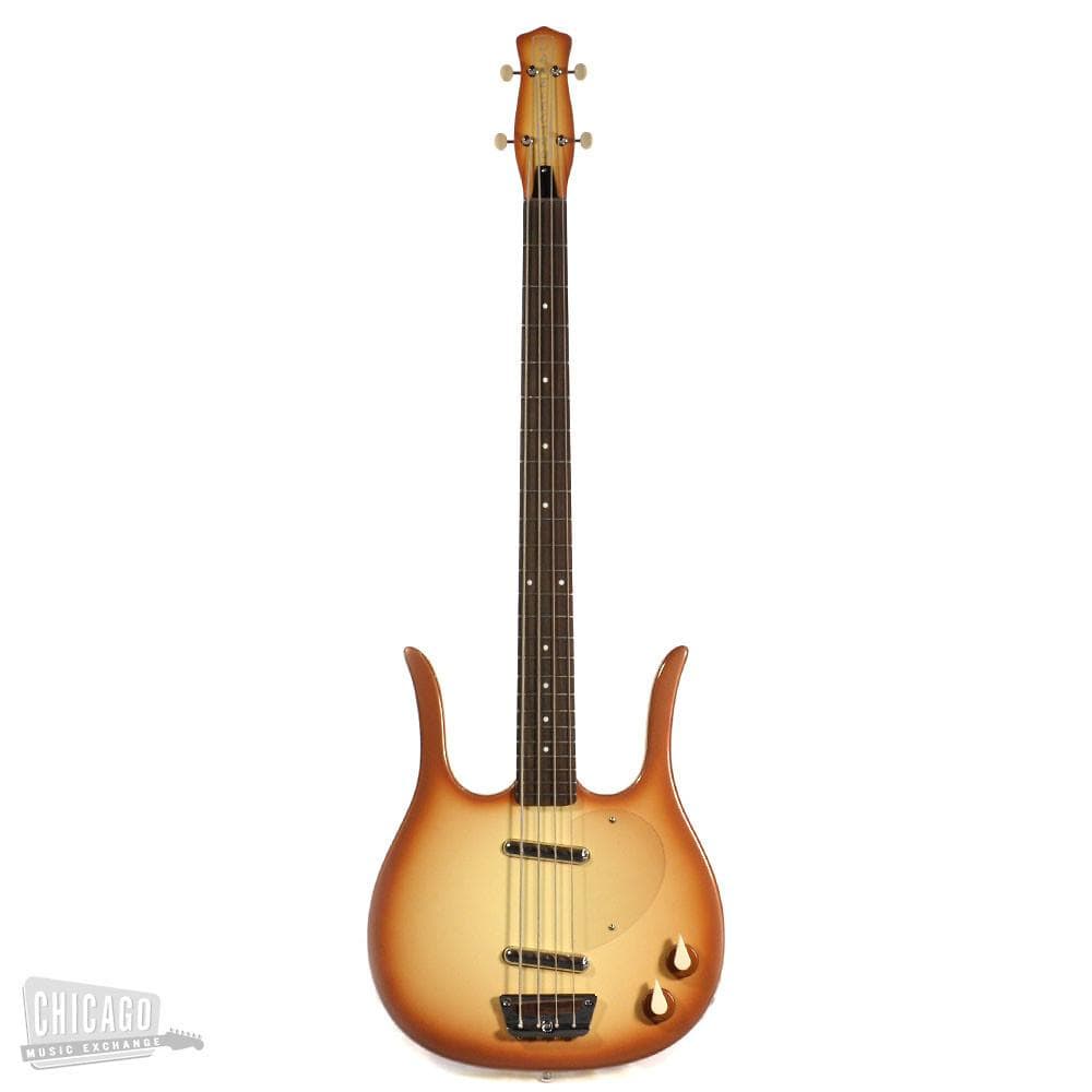 Danelectro Longhorn Bass Copper Burst Bass Guitars / 4-String