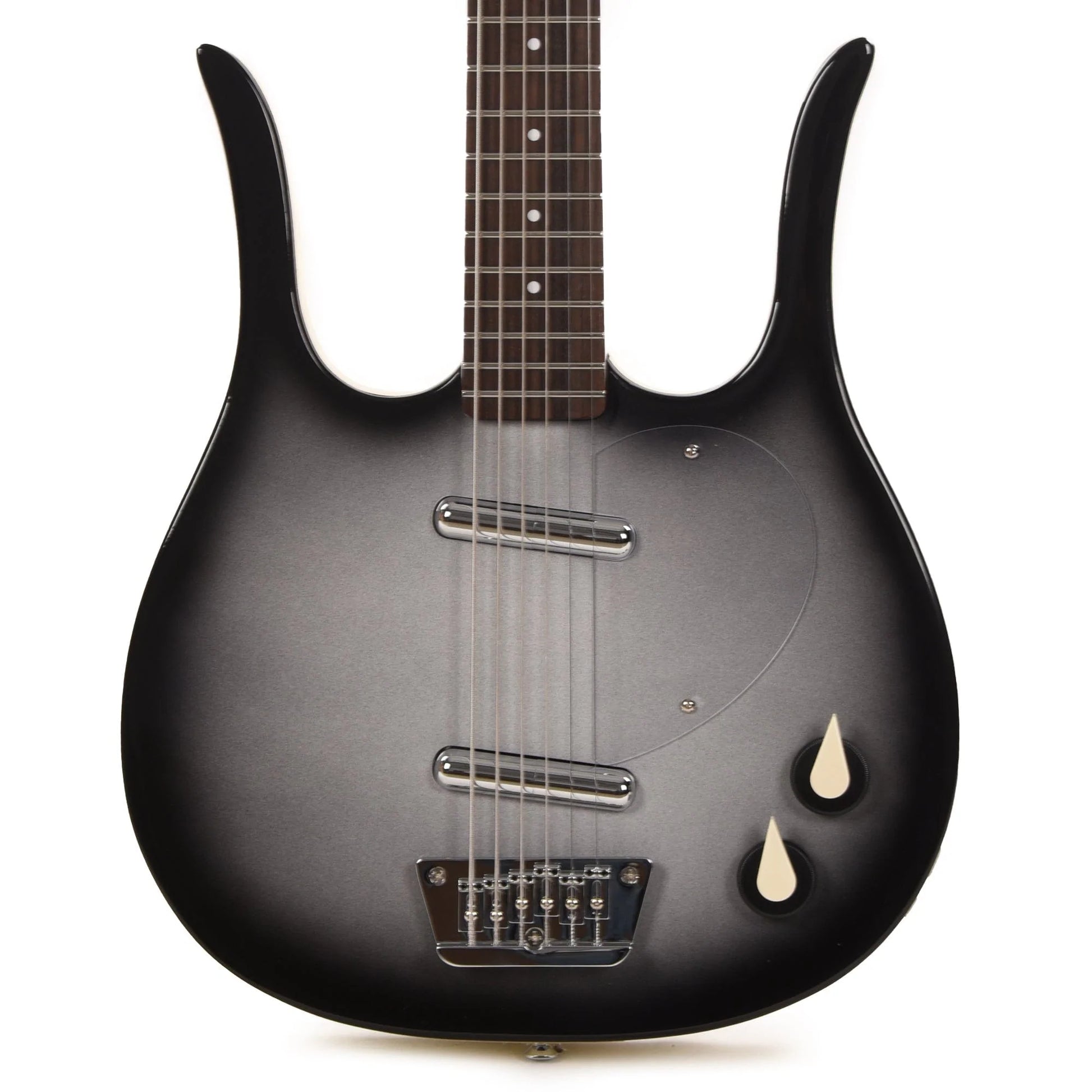 Danelectro Longhorn Baritone Black Burst – Chicago Music Exchange