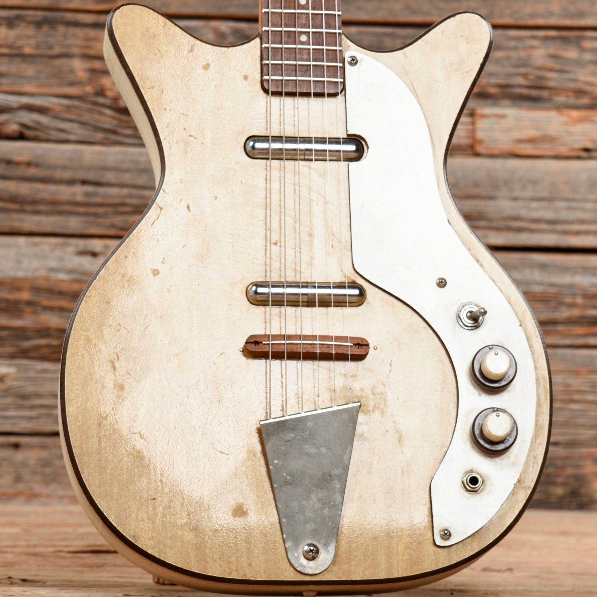 Danelectro Companion Natural 1959 Electric Guitars / Hollow Body