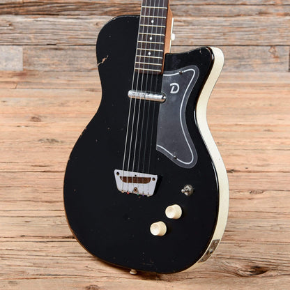 Danelectro U-1 Blak 1960s Electric Guitars / Hollow Body