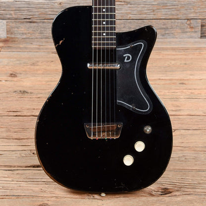 Danelectro U-1 Blak 1960s Electric Guitars / Hollow Body