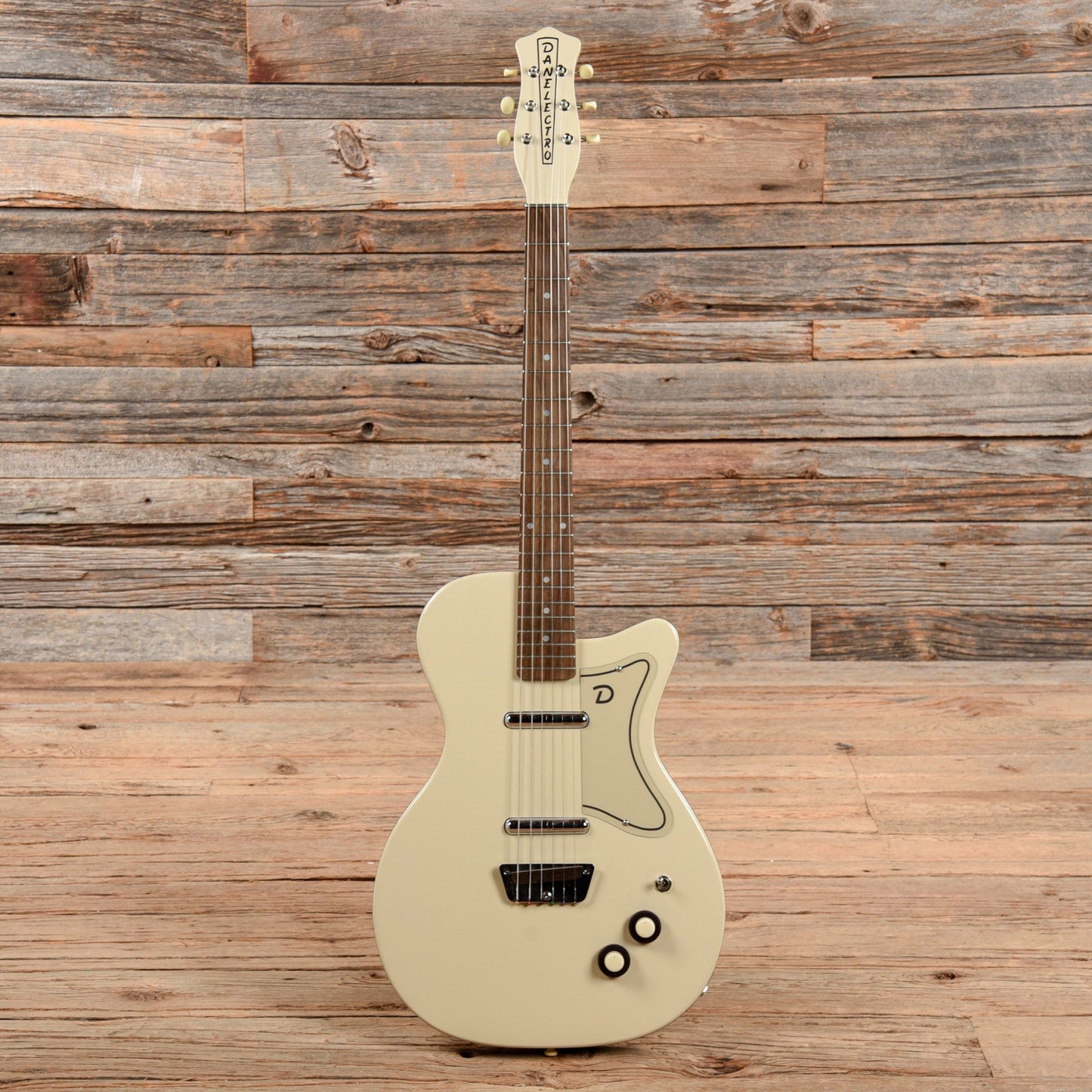 Danelectro '56 U-2 Cream Electric Guitars / Semi-Hollow