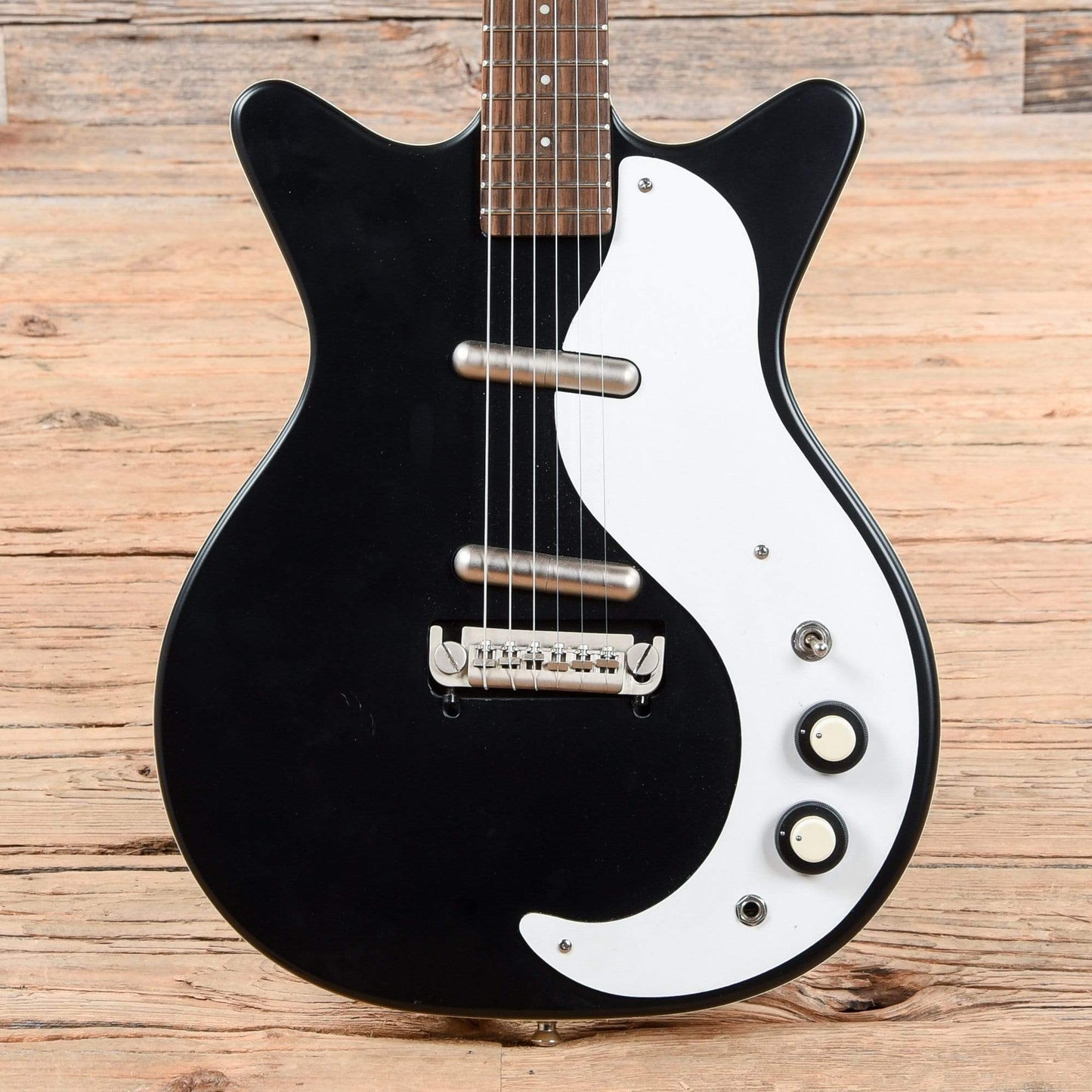 Danelectro 59-DC Black Electric Guitars / Solid Body