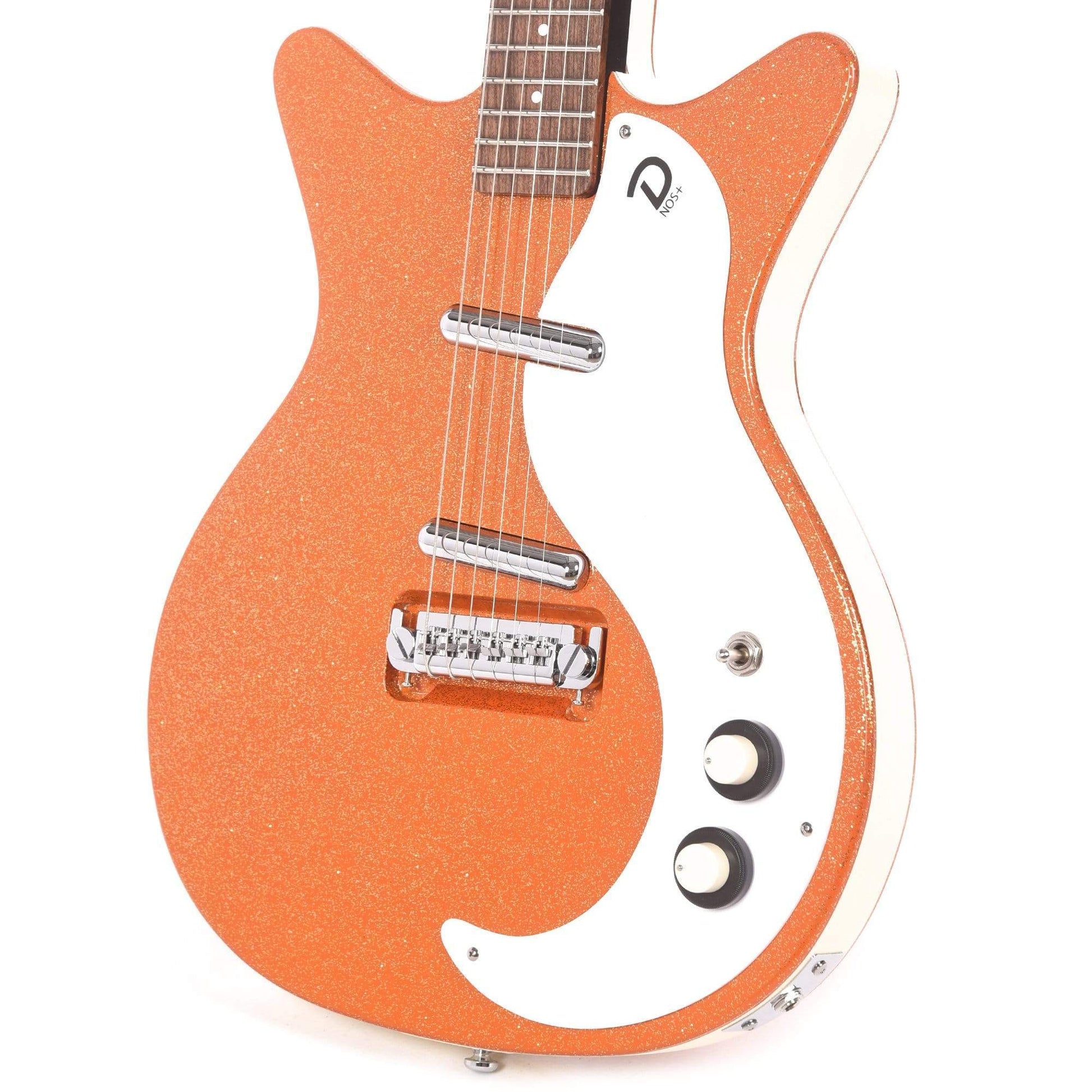 Danelectro '59 Mod NOS Plus Orange Metalflake Electric Guitars / Solid Body