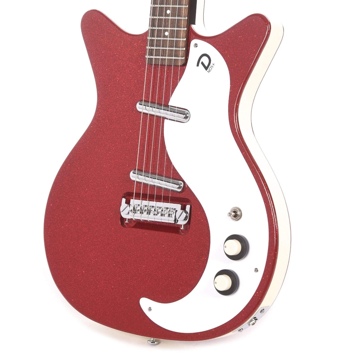 Danelectro '59 Mod NOS Plus Red Metalflake Electric Guitars / Solid Body