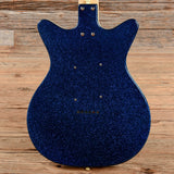 Danelectro 59DC 12-String Blue Sparkle 2001 – Chicago Music Exchange