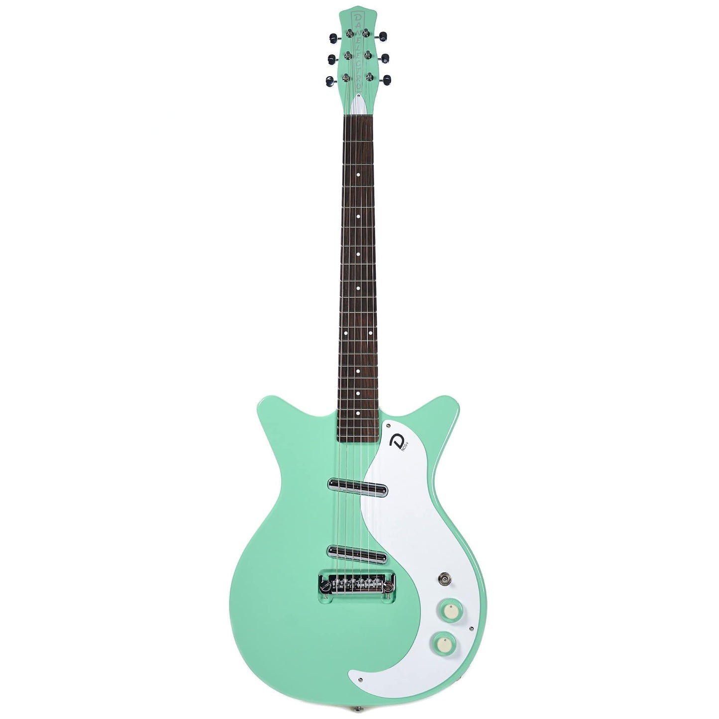 Danelectro '59M NOS Plus Double Cutaway Sea Foam Green Electric Guitars / Solid Body