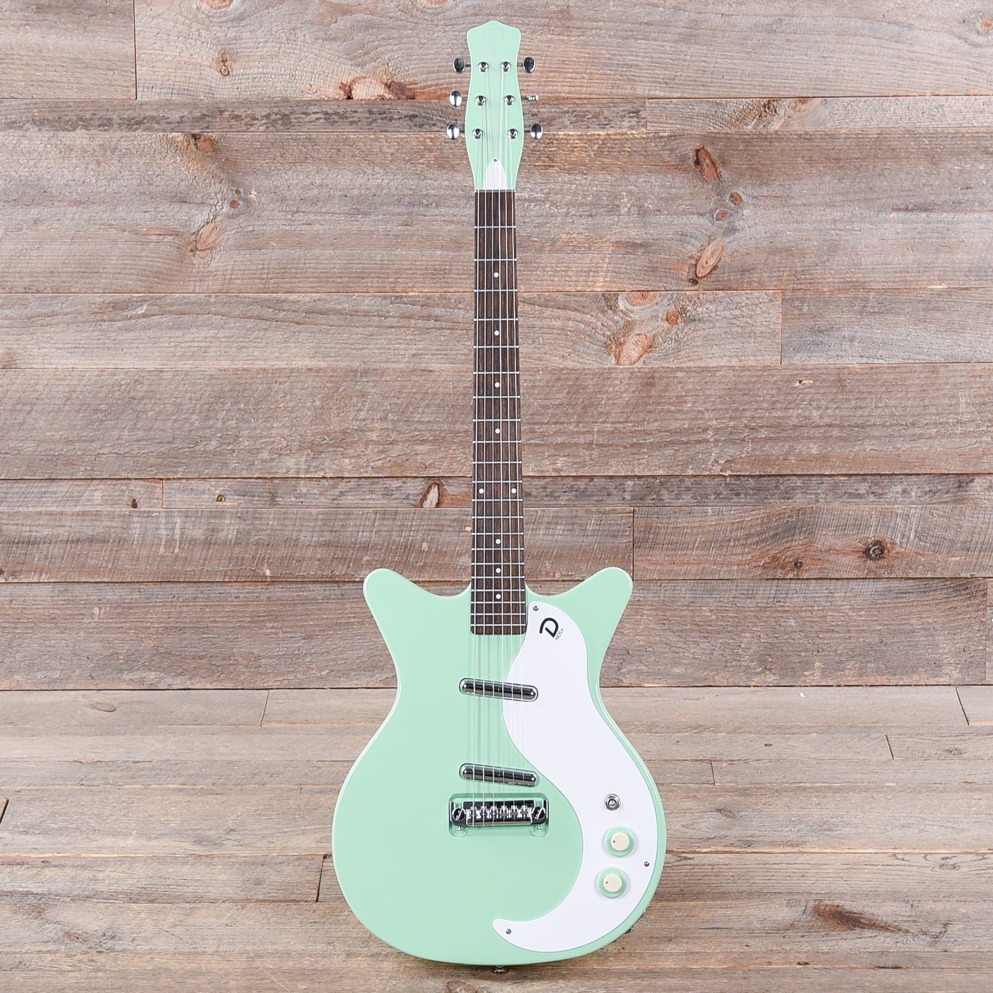 Danelectro '59M NOS Plus Double Cutaway Sea Foam Green Electric Guitars / Solid Body