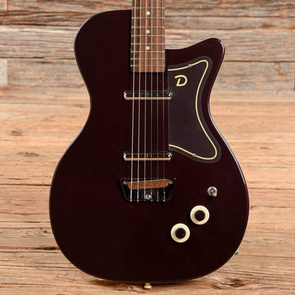 Danelectro U-2 Reissue Burgundy Electric Guitars / Solid Body