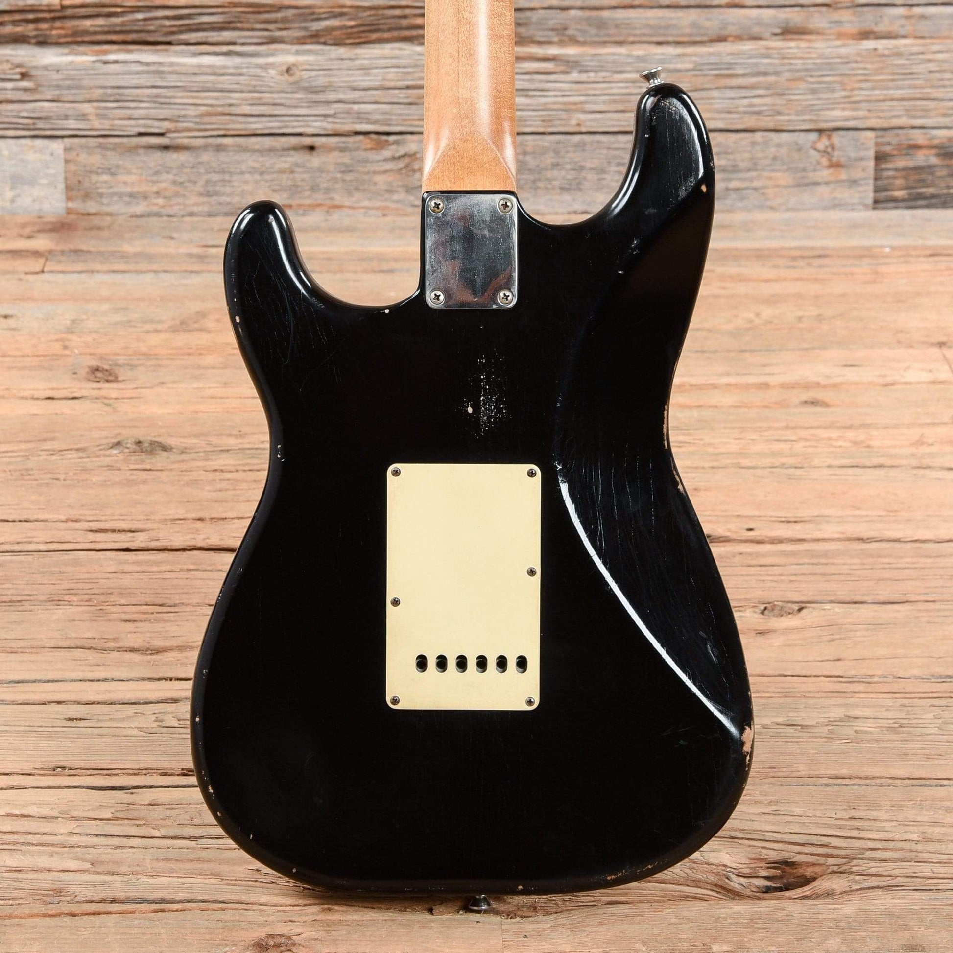 Danocaster Double Cut Black Electric Guitars / Solid Body