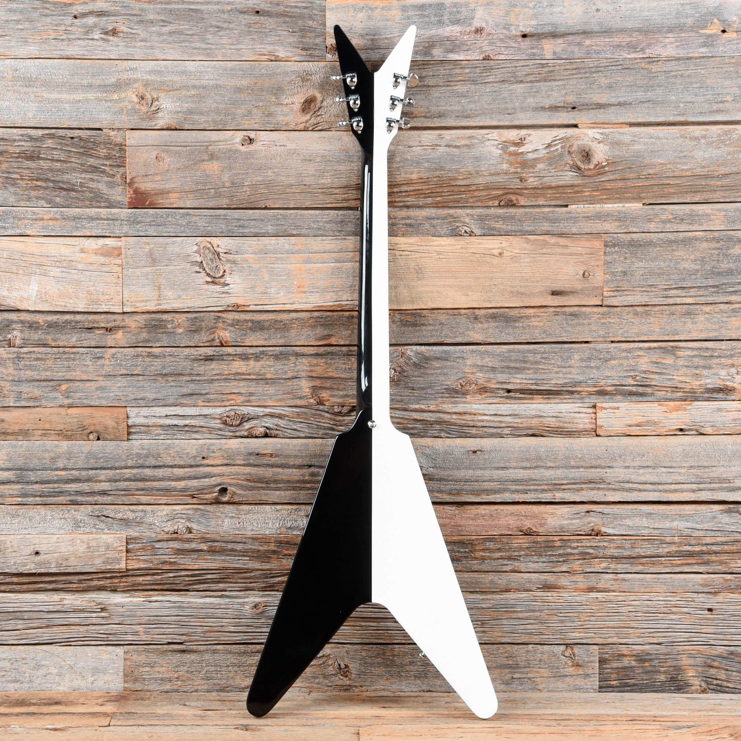 Dean Guitars Michael Schenker Signature Retro Black & White 2011 Electric Guitars / Solid Body