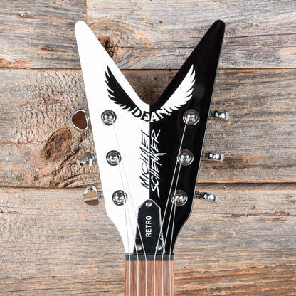 Dean Guitars Michael Schenker Signature Retro Black & White 2011 Electric Guitars / Solid Body