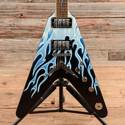 Dean Guitars V Inferno Blue Electric Guitars / Solid Body