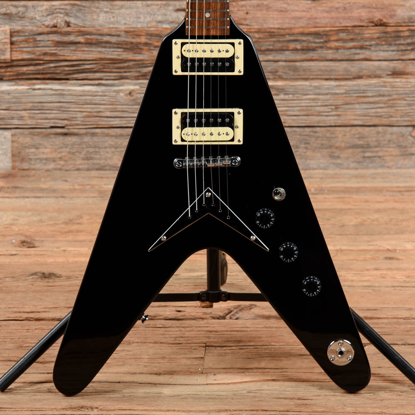 Dean Guitars V-X Black Electric Guitars / Solid Body