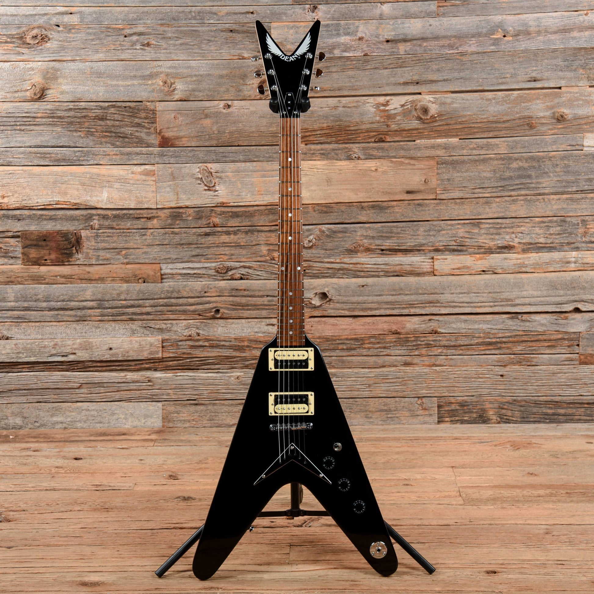 Dean Guitars V-X Black Electric Guitars / Solid Body