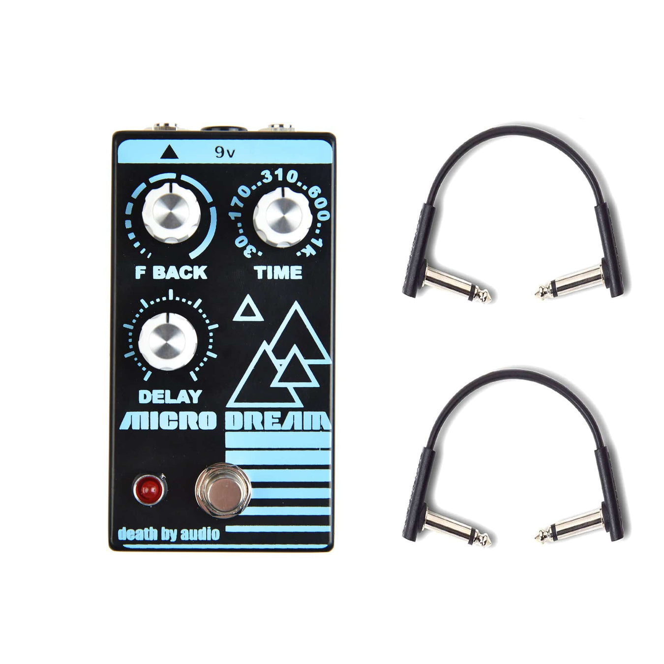 Death By Audio Chicago Music Exchange   Death By Audio Effects And Pedals Delay Death By Audio Micro Dream Delay W Rockboard Flat Patch Cables Bundle Dba022 001 Kit 17188368285831 450x@3x 