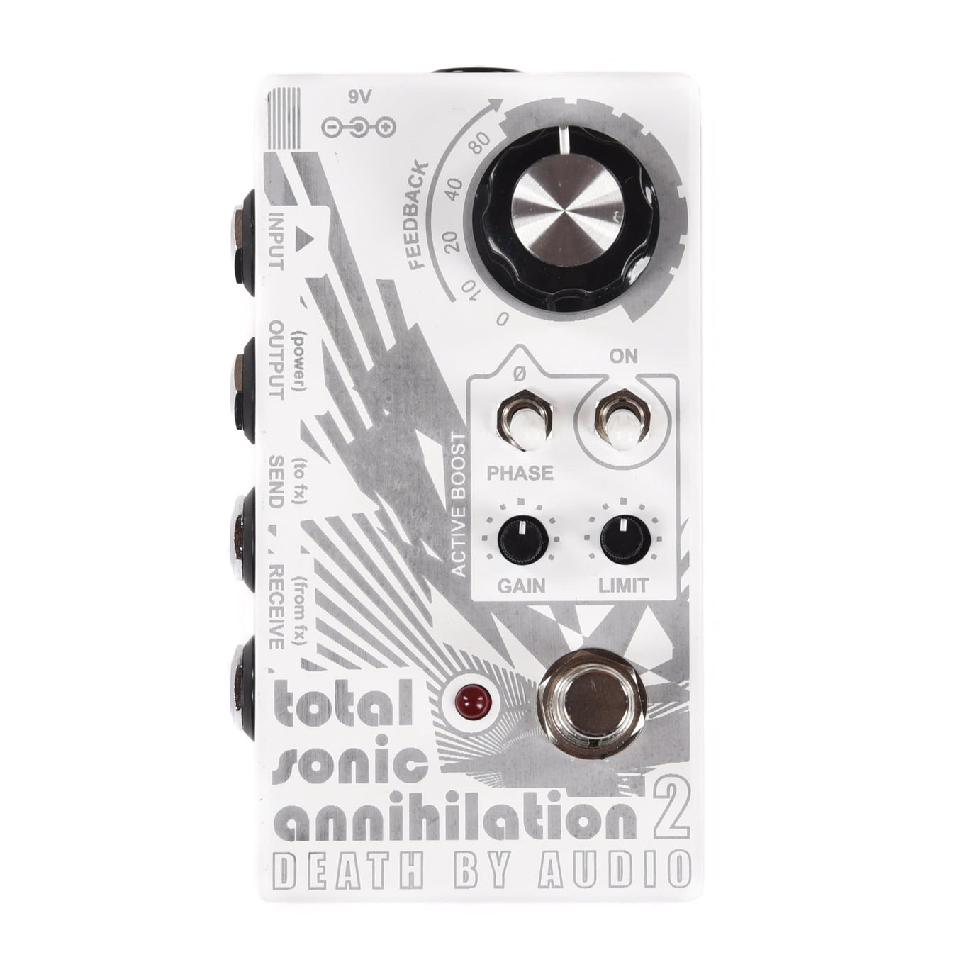 Death By Audio Chicago Music Exchange   Death By Audio Effects And Pedals Loop Pedals And Samplers Death By Audio Total Sonic Annihilation 2 Feedback Looper With Active Boost And Limiter Dbaats2 28262481756295 450x@3x 