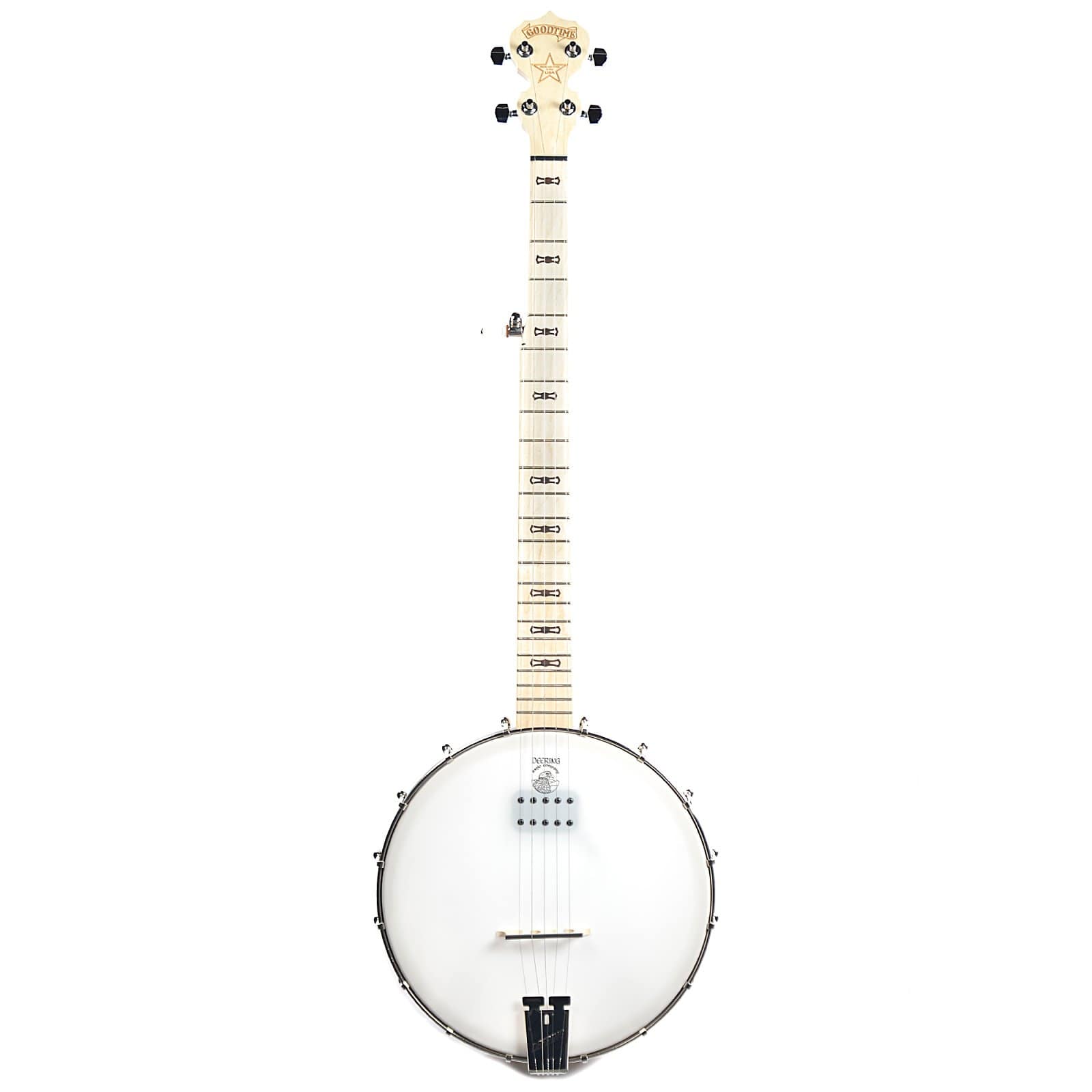 Deering Goodtime 5-String Openback Acoustic/Electric Banjo Folk Instruments / Banjos