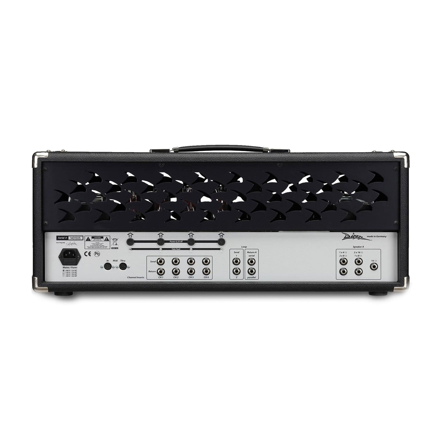 Diezel VH4 100w 4-Channel Tube Amp Head Amps / Guitar Heads