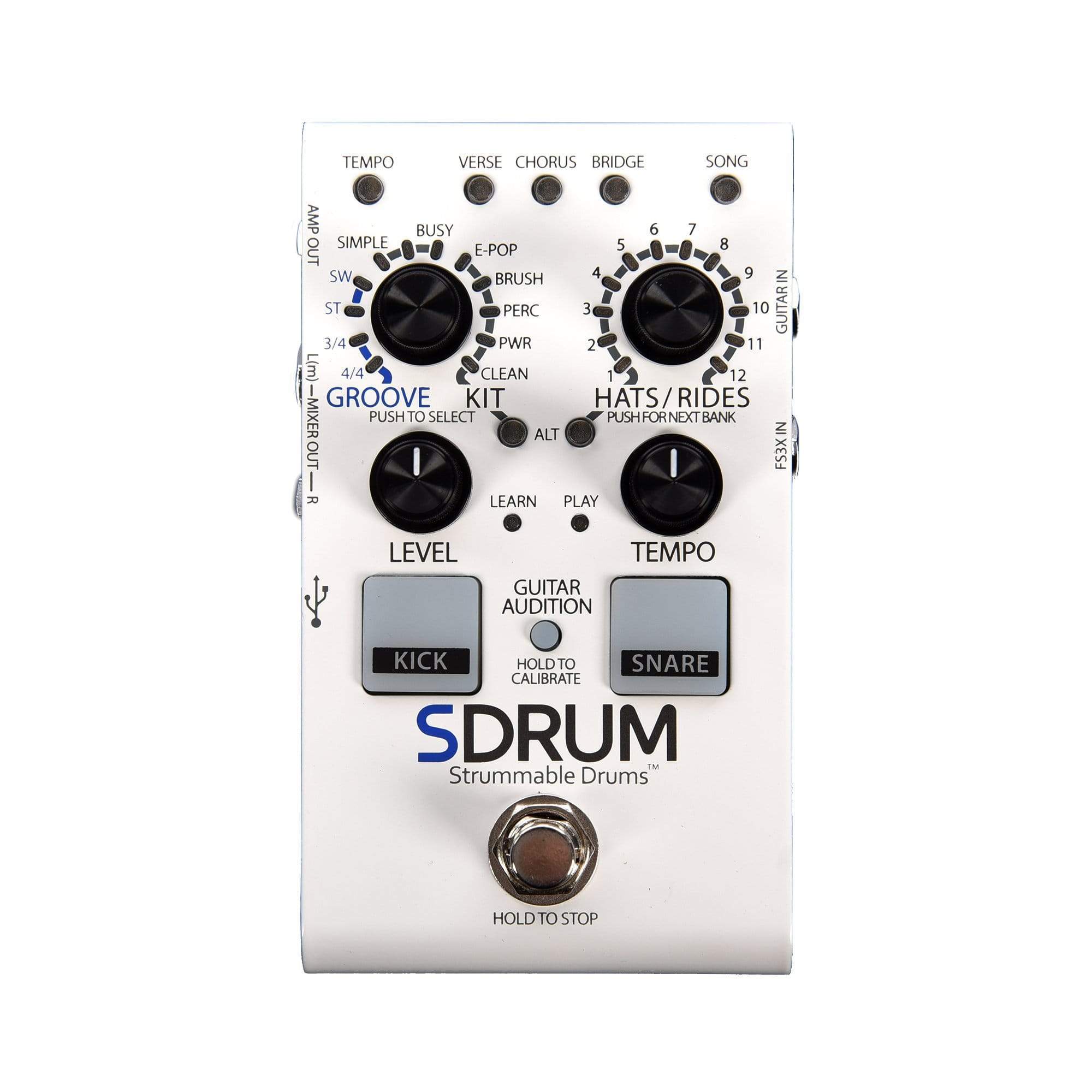 DigiTech SDRUM Auto-drummer Pedal – Chicago Music Exchange