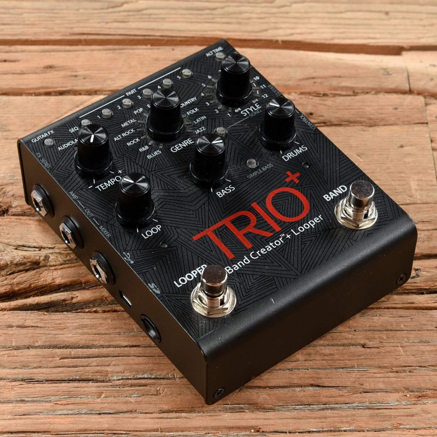 Digitech TRIO Plus Band Creator + Looper Effects and Pedals / Loop Pedals and Samplers