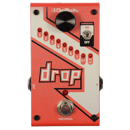 Digitech Drop Polyphonic Drop Tune Pitch-Shifter Effects and Pedals / Octave and Pitch