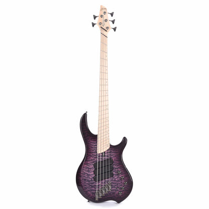 Dingwall Combustion 5-String Swamp Ash/Quilted Maple Ultra Violet Burst Bass Guitars / 5-String or More