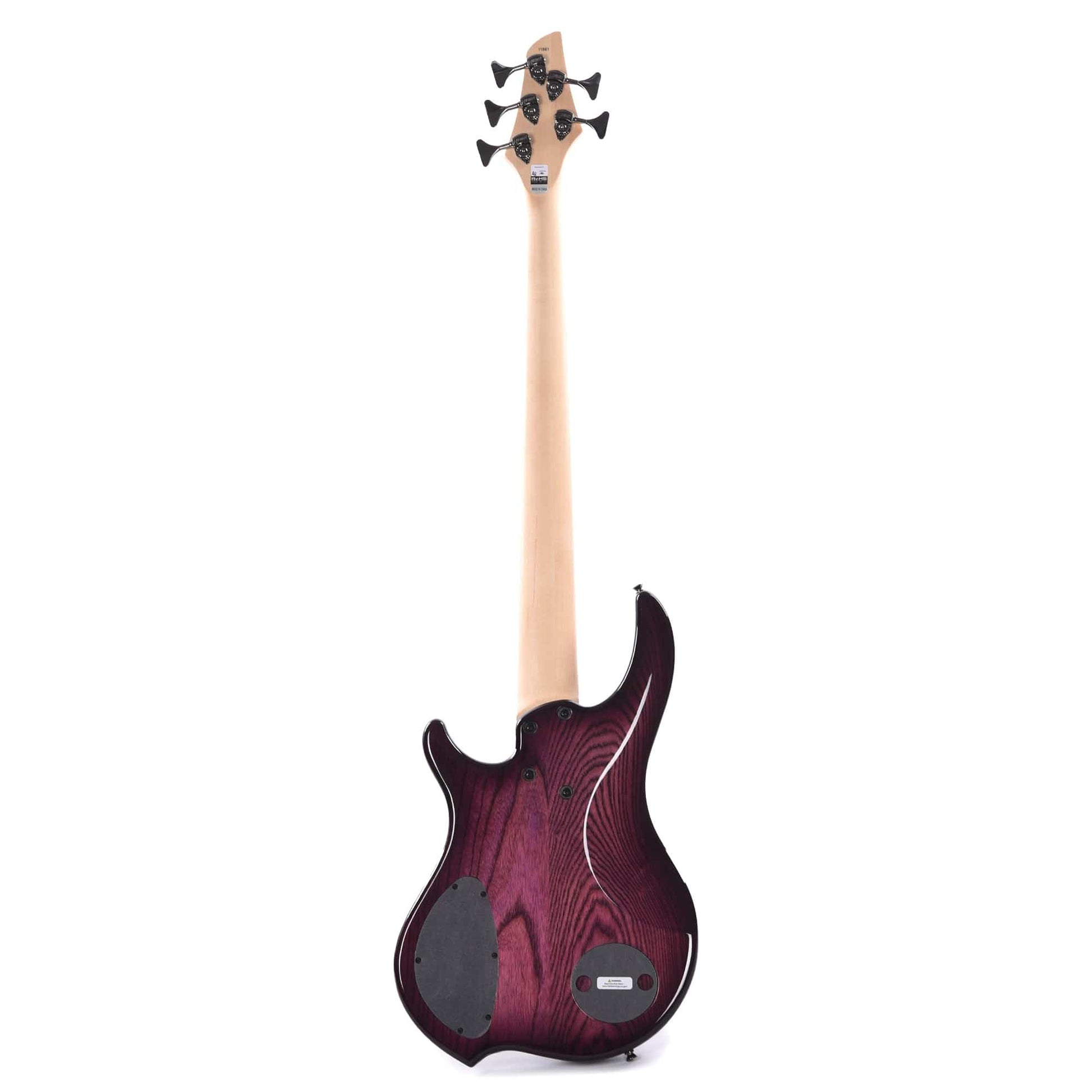 Dingwall Combustion 5-String Swamp Ash/Quilted Maple Ultra Violet Burst Bass Guitars / 5-String or More