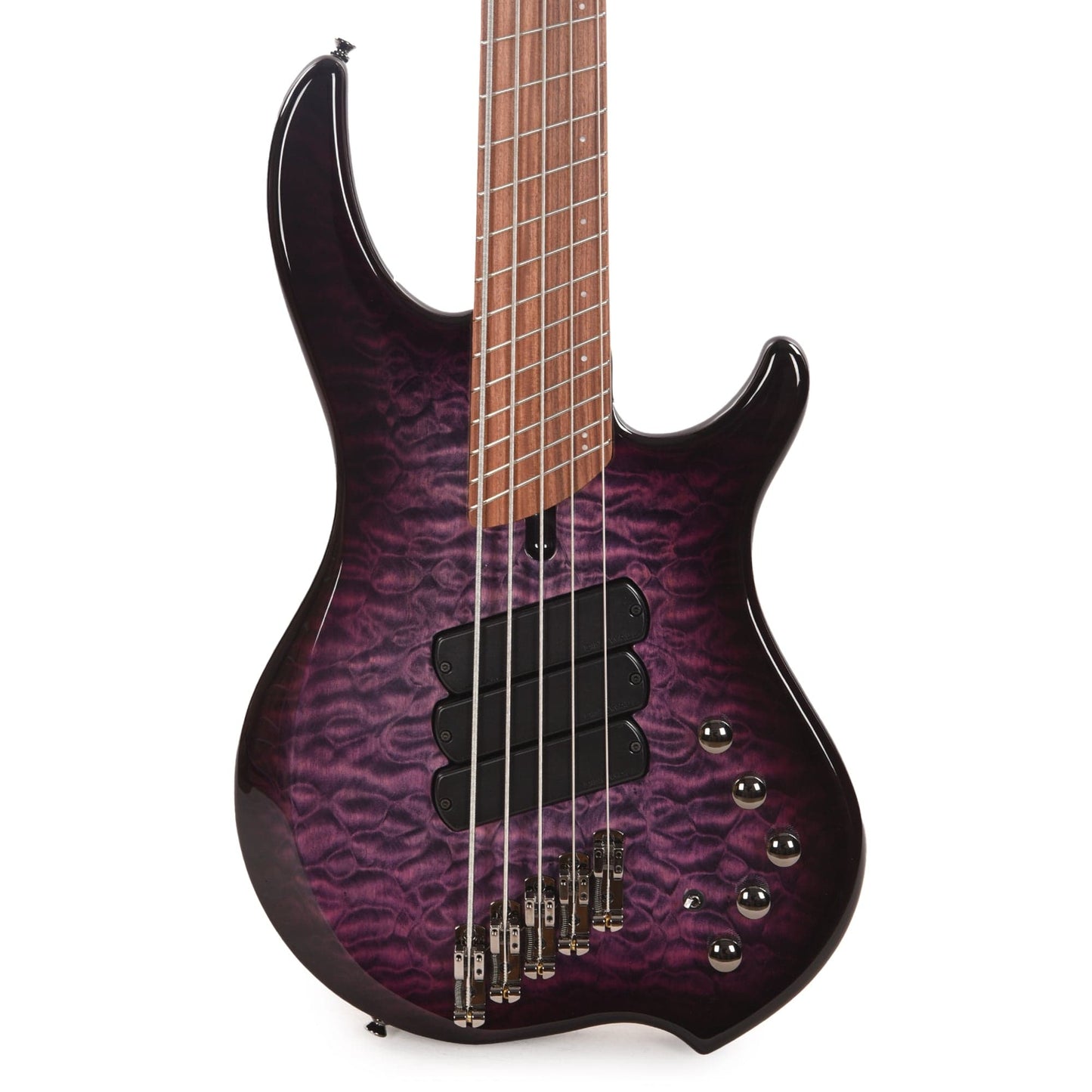 Dingwall Combustion 5-String Swamp Ash/Quilted Maple Ultra Violet Burst w/Pau Ferro Bass Guitars / 5-String or More