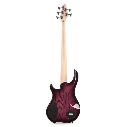 Dingwall Combustion 5-String Swamp Ash/Quilted Maple Ultra Violet Burst w/Pau Ferro Bass Guitars / 5-String or More