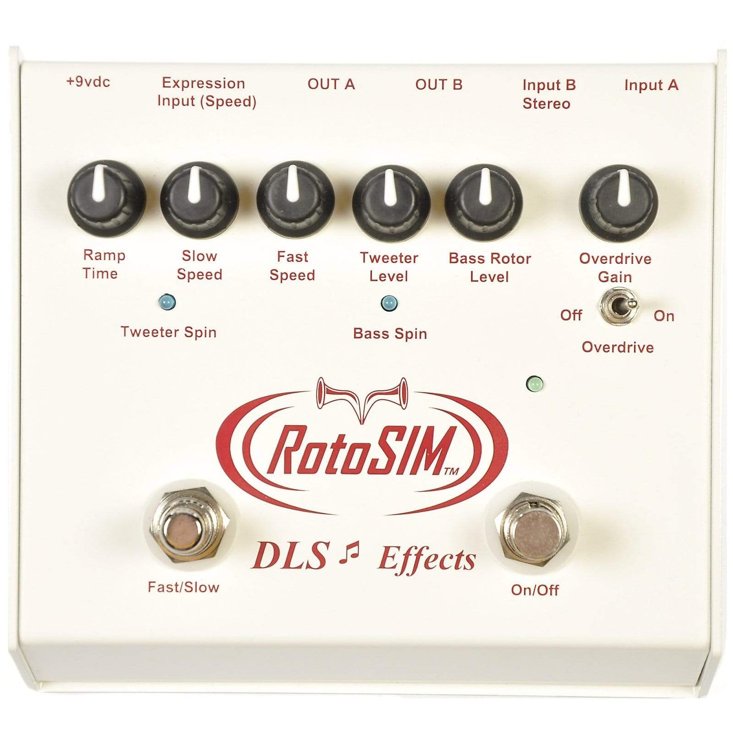 DLS Effects RotoSIM Stereo Rotary Speaker Simulator Effects and Pedals / Tremolo and Vibrato