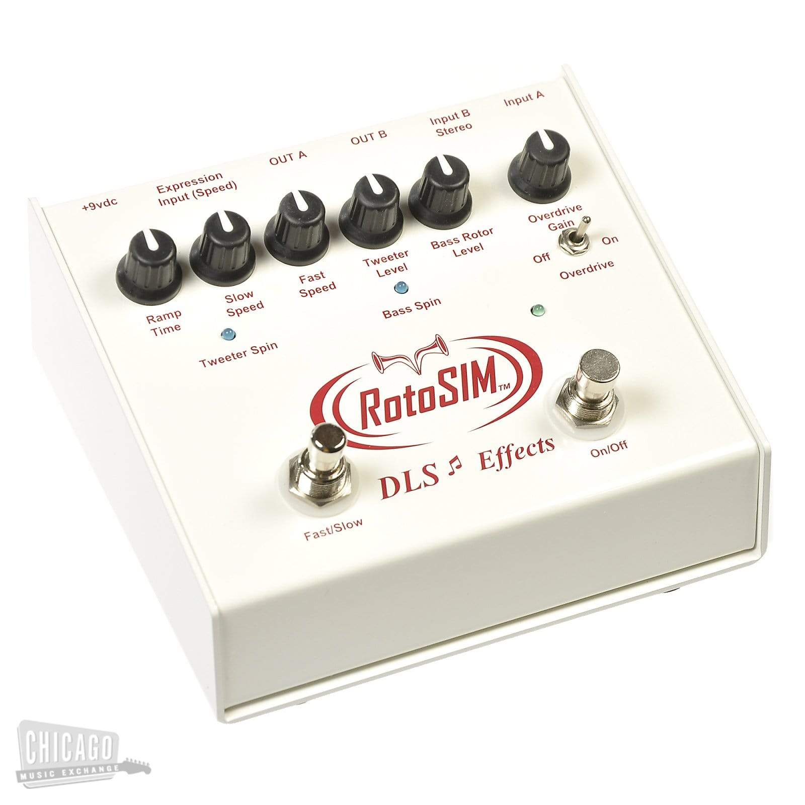 DLS Effects RotoSIM Stereo Rotary Speaker Simulator Effects and Pedals / Tremolo and Vibrato