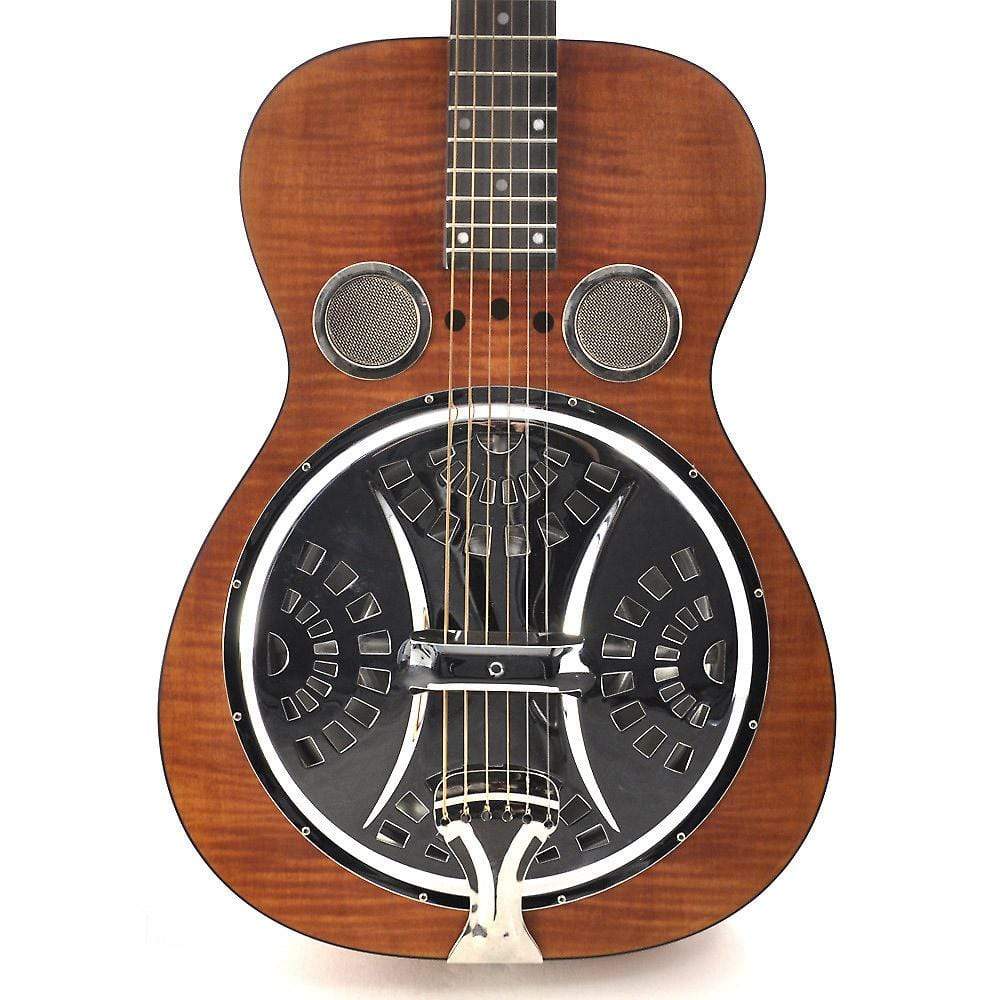 Dobro Hound Dog Deluxe Round Neck Acoustic Guitars / Resonator