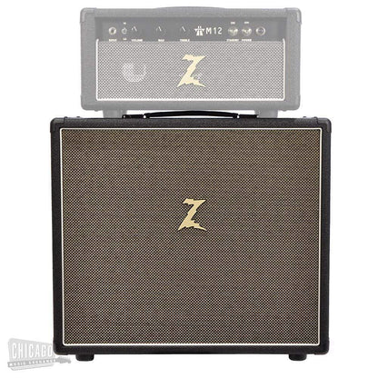 Dr. Z Extension Cabinet 1x12 with Alnico Blue Speaker - Black Amps / Guitar Cabinets