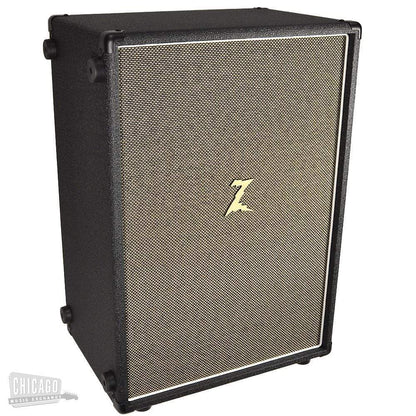 Dr. Z Z-Best 2x12 Extension Cabinet Closed Back Black with Tan Grille Amps / Guitar Cabinets