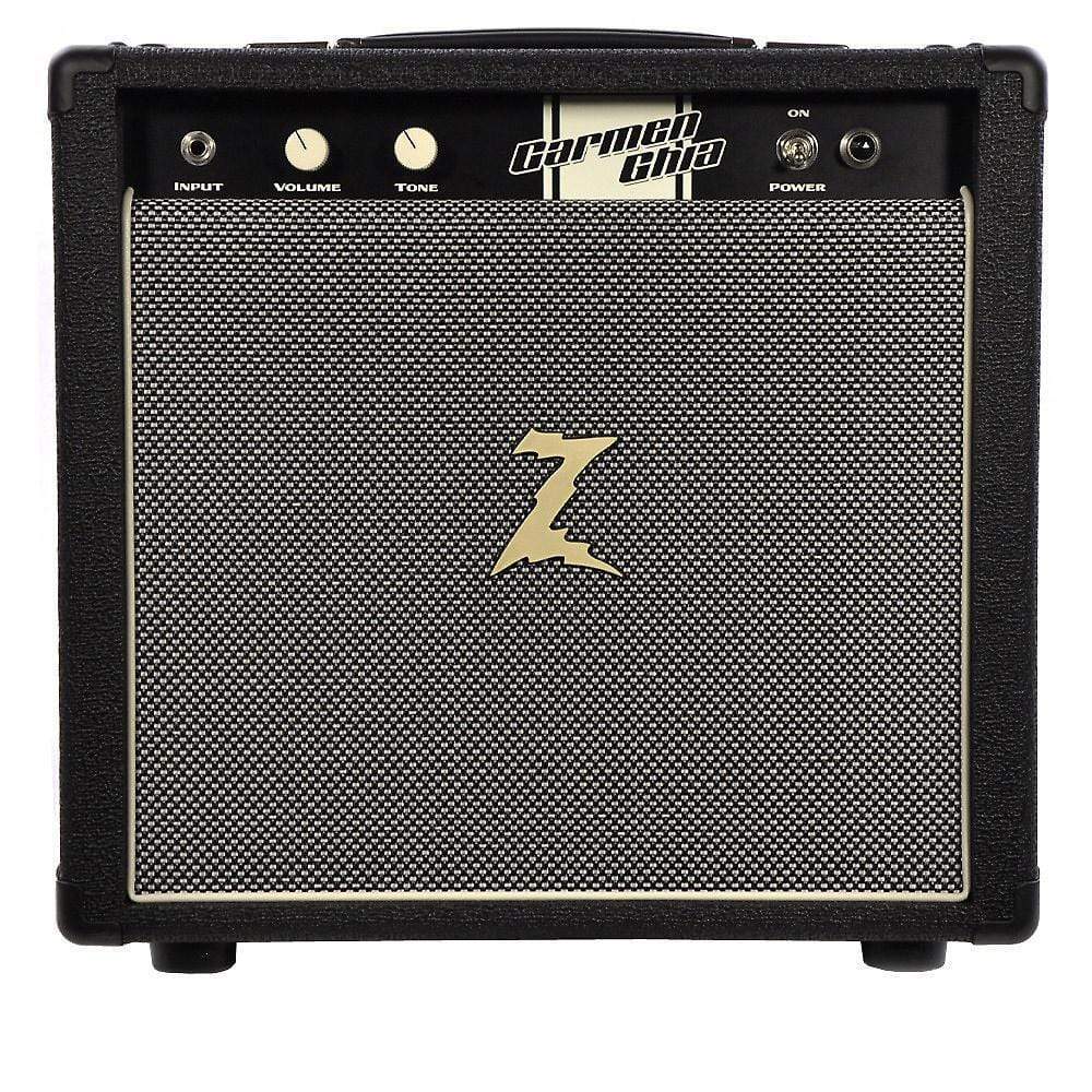 Dr. Z Carmen Ghia 1x10 Combo Black with Salt & Pepper Grill Amps / Guitar Combos