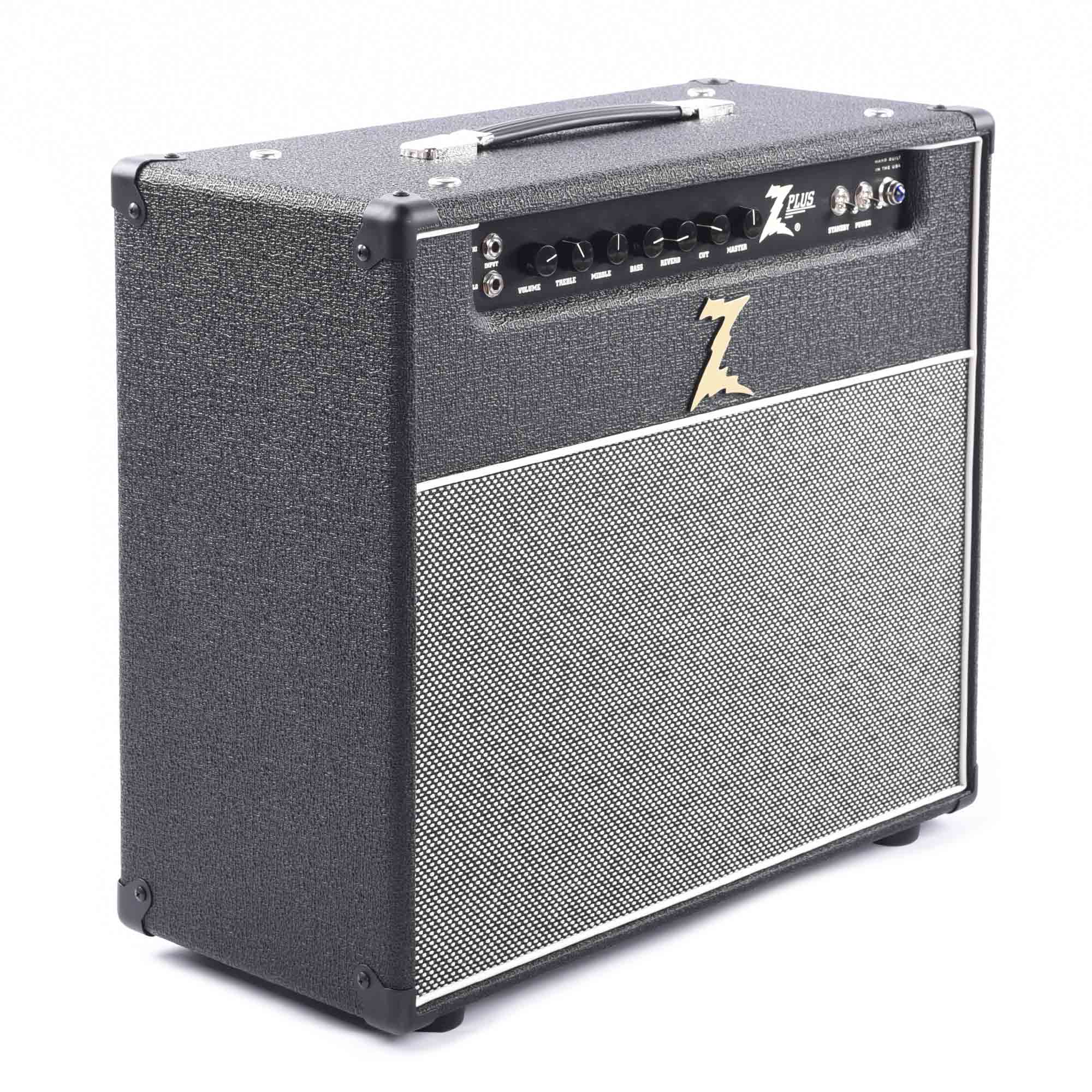 Dr. Z Z Plus 7/15W 1x12 Ultra Lite Combo Black w/Salt & Pepper Grill Amps / Guitar Combos