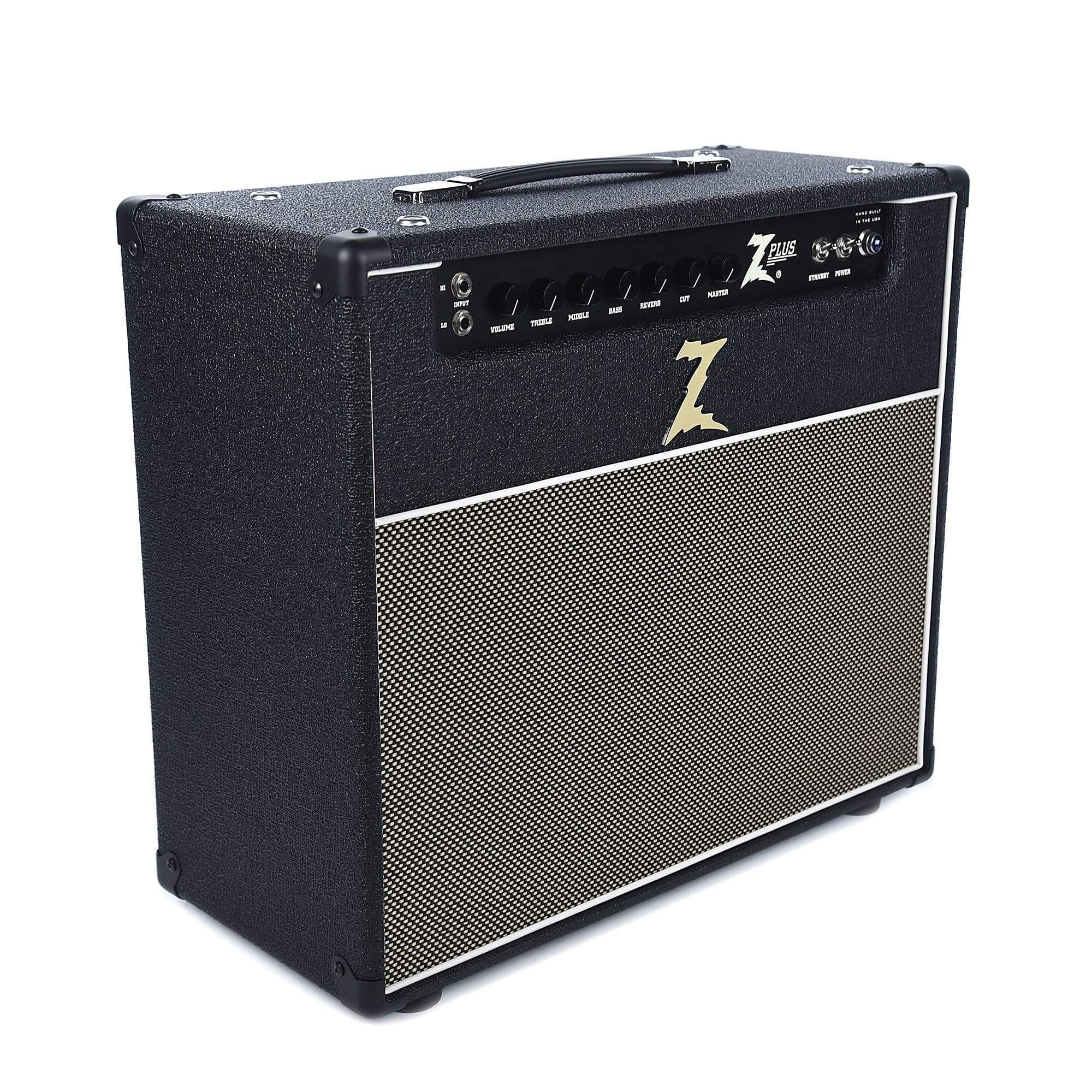 Dr. Z Z Plus 7/15W 1x12 Ultra Lite Combo Black w/Tan Grill & Celestion Alnico Blue Amps / Guitar Combos