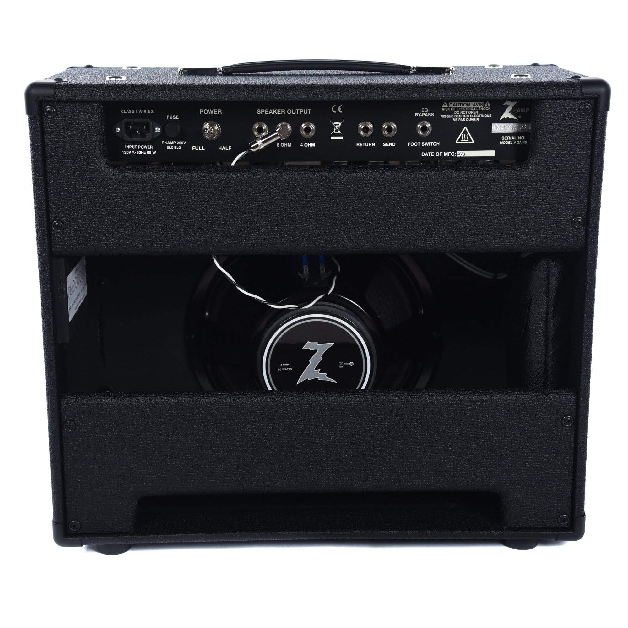 Dr. Z Z Plus 7/15W 1x12 Ultra Lite Combo Blackout Amps / Guitar Combos