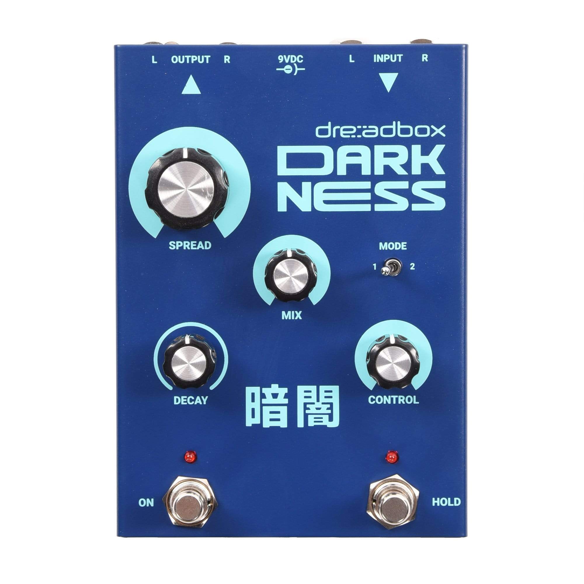 Dreadbox Darkness Stereo Reverb Effect Pedal