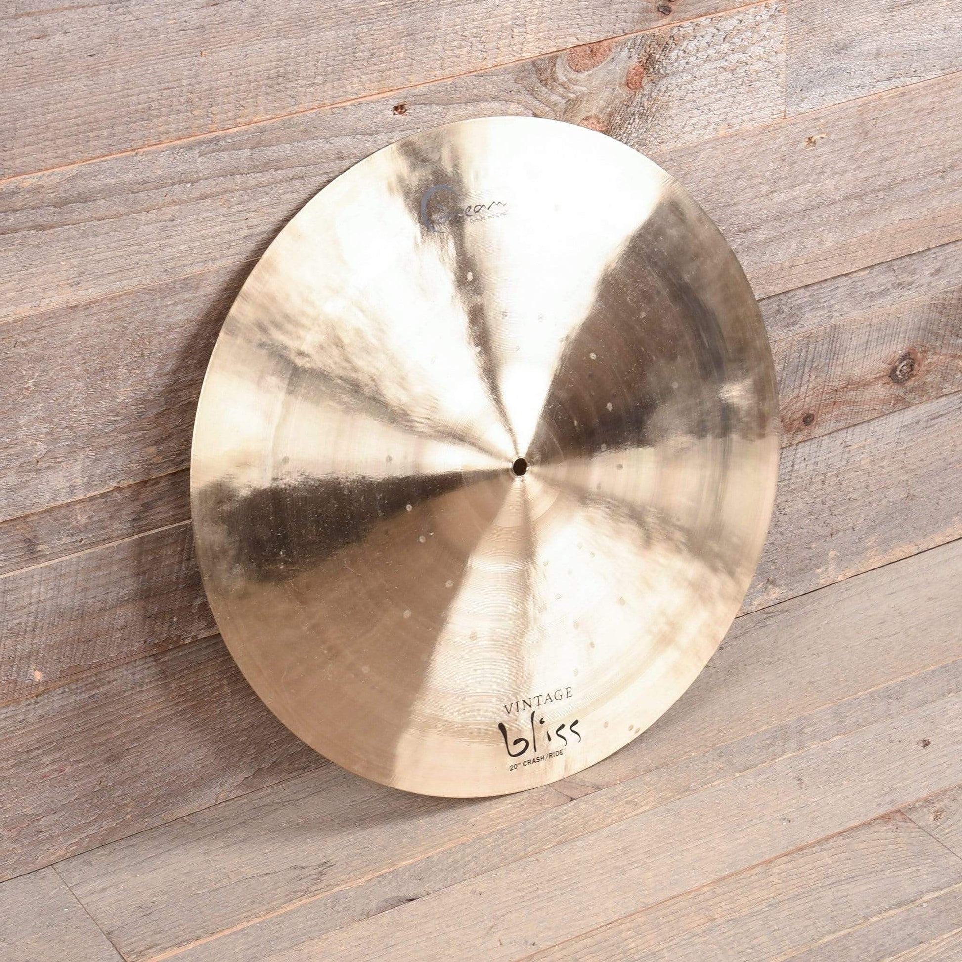 Dream 20" Vintage Bliss Crash Ride Cymbal Drums and Percussion / Cymbals / Crash