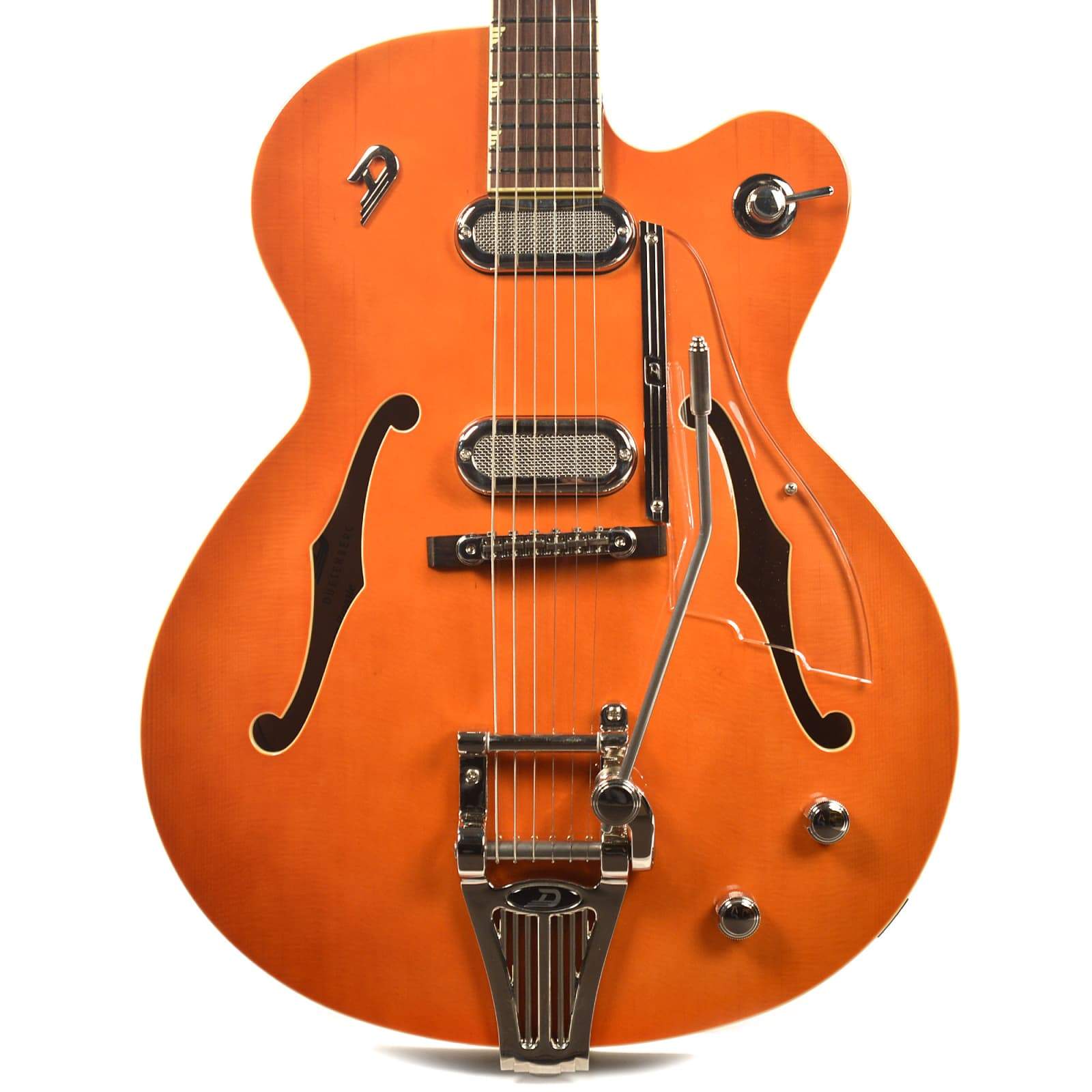 Duesenberg Gran Royale Vintage Orange 1 Cutaway Electric Guitars / Hollow Body