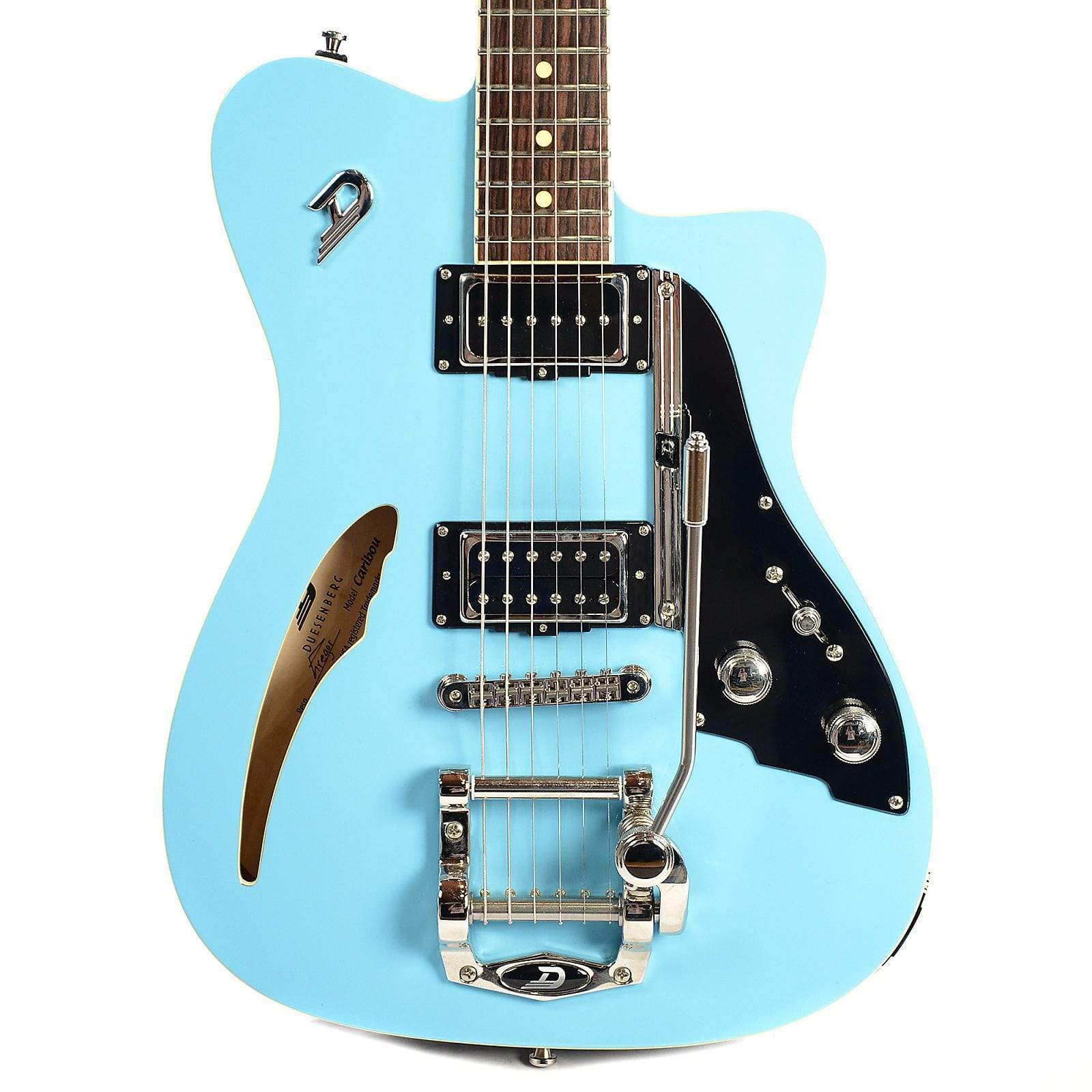 Duesenberg Caribou Narvik Blue Tremolo Electric Guitars / Semi-Hollow