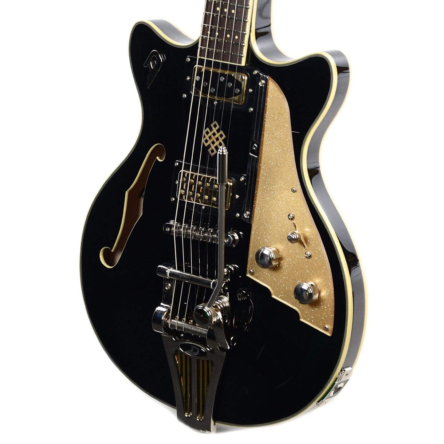 Duesenberg Joe Walsh Signature Black Electric Guitars / Semi-Hollow